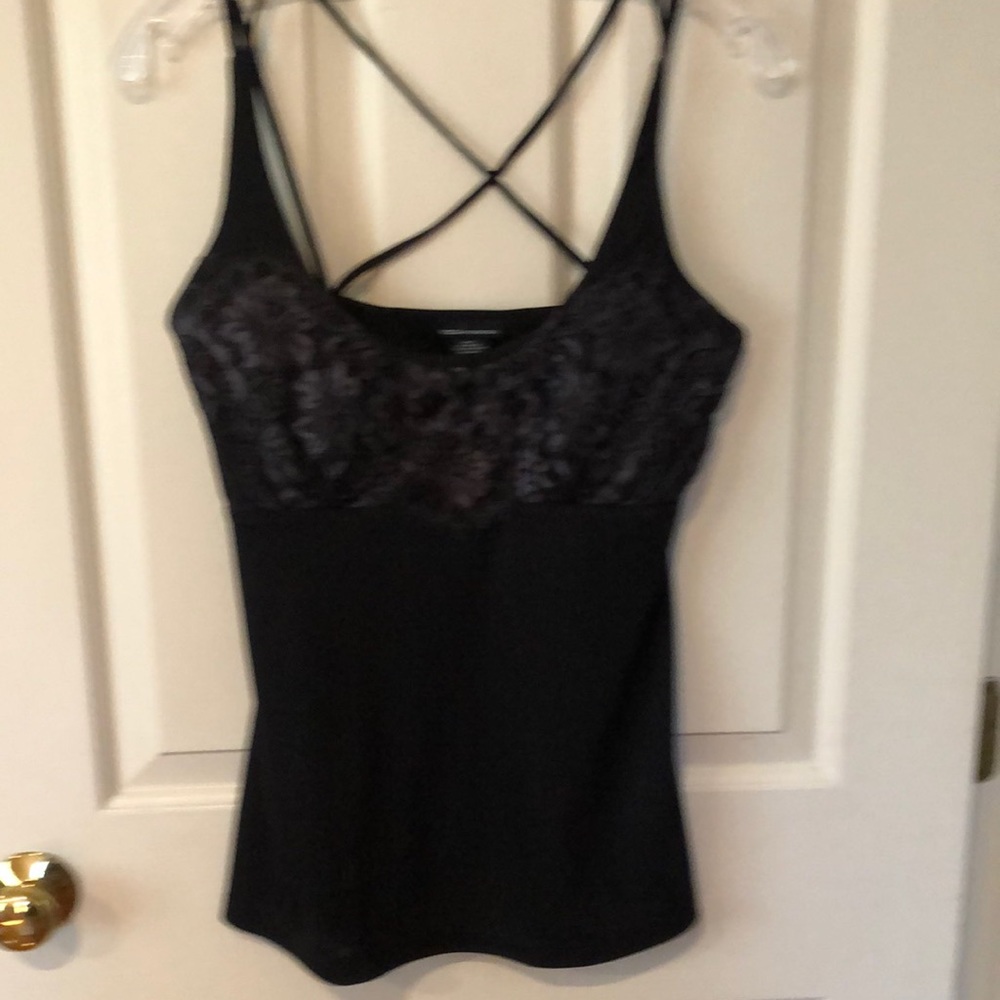 Moda International Ladies cross cross strap top